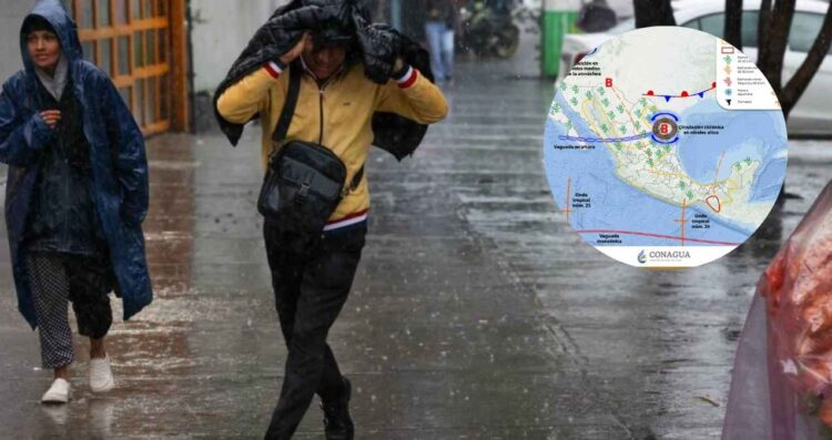 ¿Qué estados se verán afectados por lluvias intensas MAÑANA?