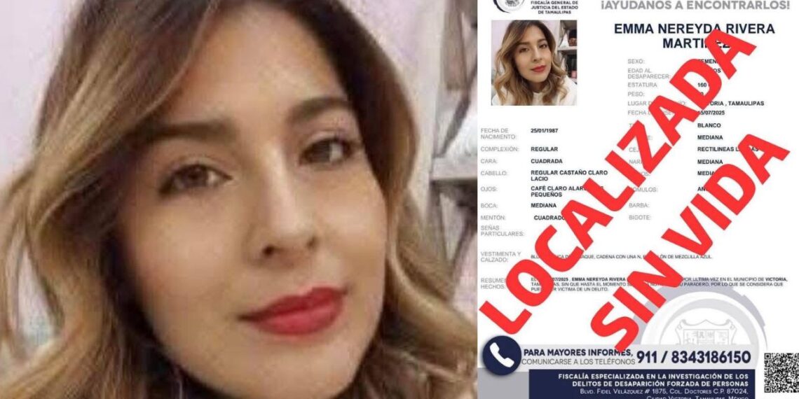 ¿Qué se sabe del caso de Emma Rivera tras desaparecer en Ciudad Victoria, Tamaulipas
