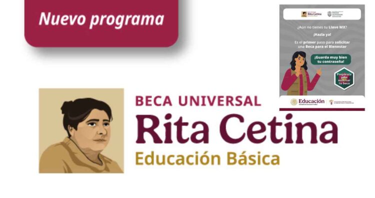 ¿Quiénes deberán crear la Llave MX para registrarse a la Beca Rita Cetina?