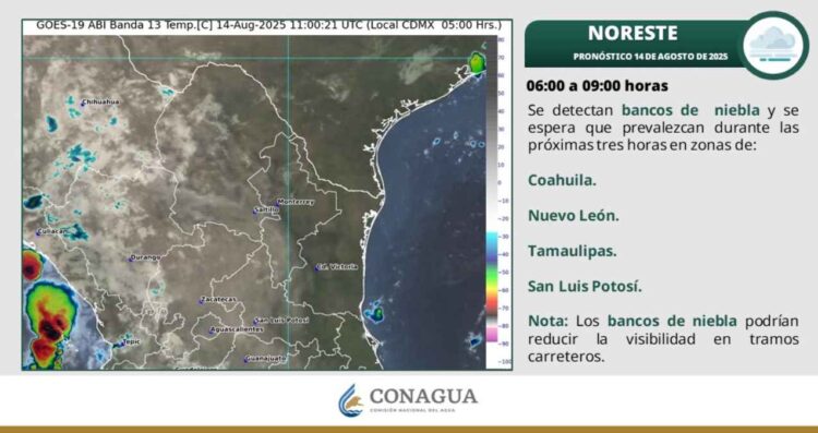 ¿Tamaulipas enfrentará tolvaneras y lluvias este jueves?