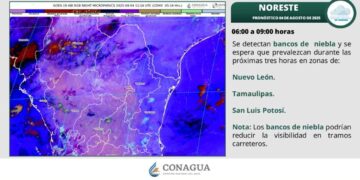 ¿Tamaulipas tendrá este lunes ambiente caluroso con lluvias, según el SMN?