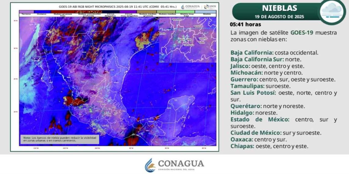 ¿Tamaulipas tendrá lluvias puntuales fuertes con posible caída de granizo, según el SMN?