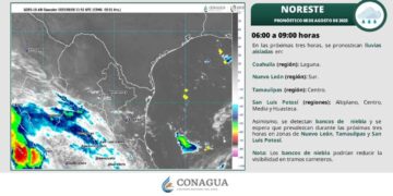 ¿Tendrá Tamaulipas chubascos y calor este 8 de agosto?