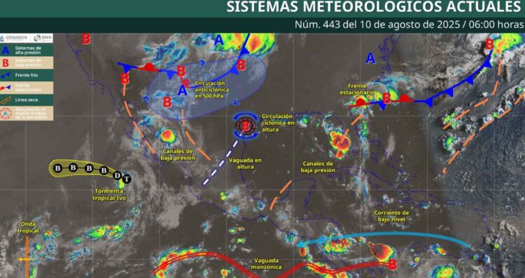 ¿Traerá lluvias intensas el monzón mexicano al país este domingo?