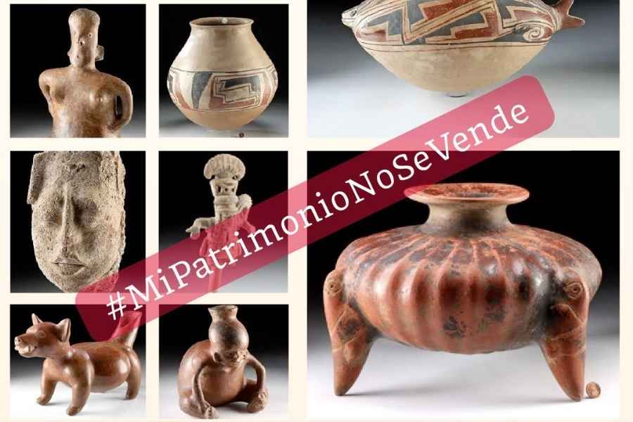 47 piezas patrimoniales mexicanas en riesgo de ser subastadas en Estados Unidos