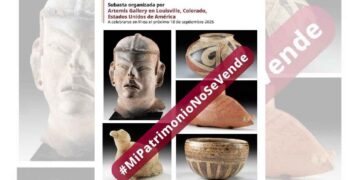 47 piezas patrimoniales mexicanas en riesgo de ser subastadas en Estados Unidos