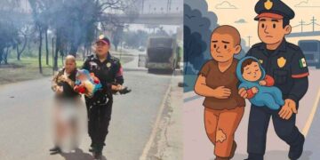 Abuelita se vuelve viral tras rescatar a su nieta en la explosión en Iztapalapa, CDMX
