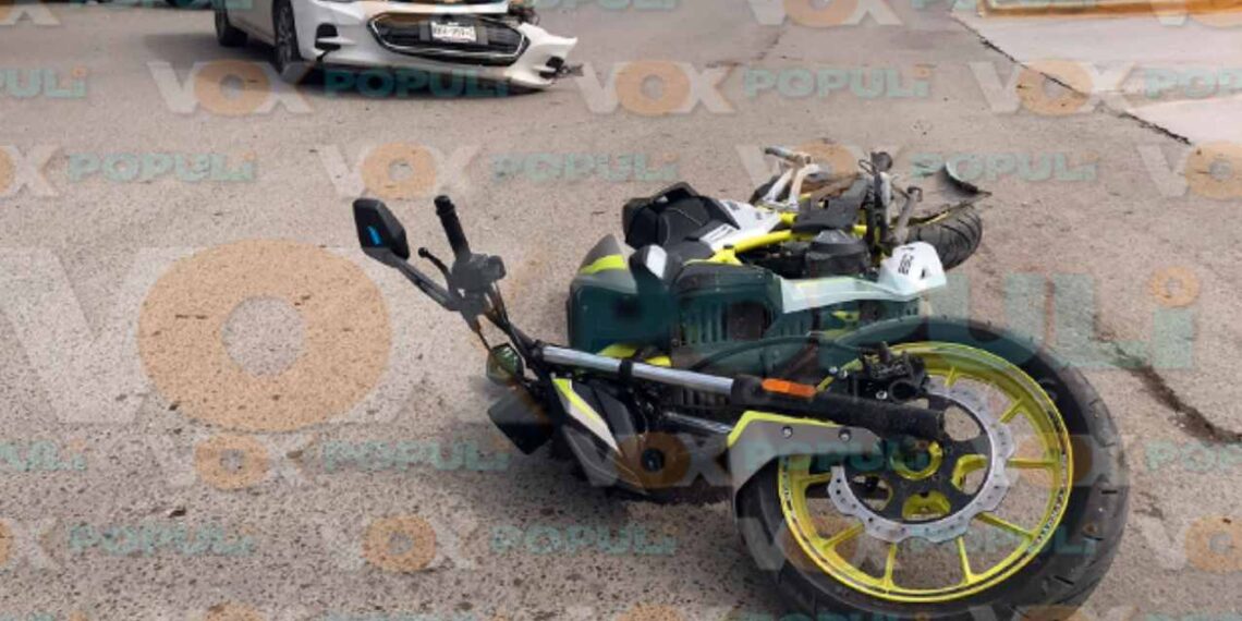 Accidente deja lesionados en Victoria