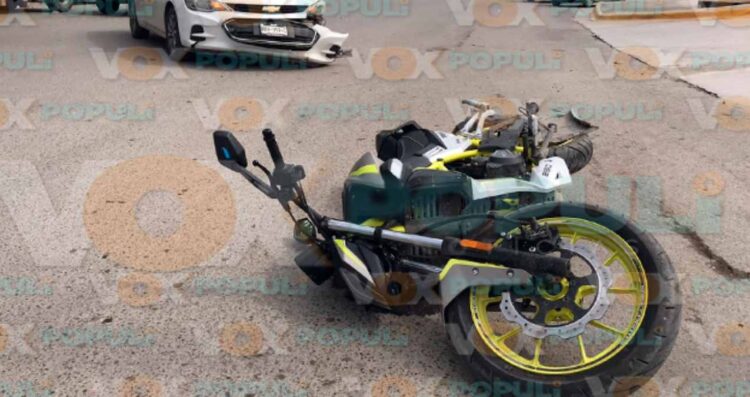 Accidente deja lesionados en Victoria