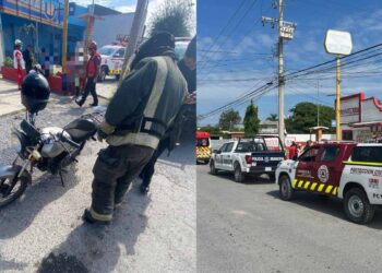Accidente vial lesionadas en Linares