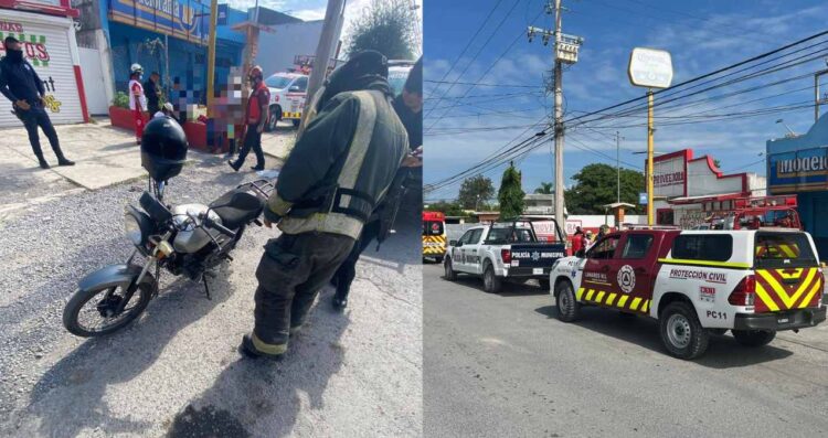 Accidente vial lesionadas en Linares