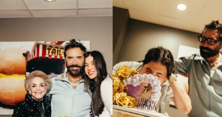 Alejandro Fernández celebra cumpleaños de Karla Laveaga
