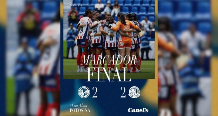América Femenil empate