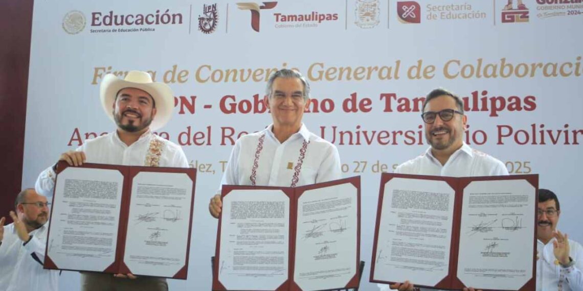 Américo Villarreal inaugura Polivirtual