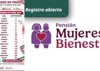 Anuncian calendario de pagos de la Pensión Mujeres Bienestar del bimestre septiembre-octubre