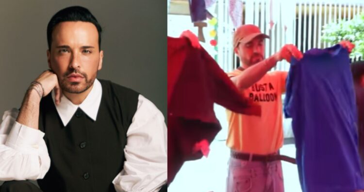“Apio” Quijano sorprende al armar looks de paca en CDMX