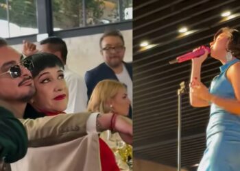 Así fue la reacción de Susana Zabaleta y Ricardo Pérez al escuchar cantar a Ángela Aguilar