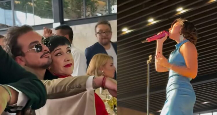Así fue la reacción de Susana Zabaleta y Ricardo Pérez al escuchar cantar a Ángela Aguilar