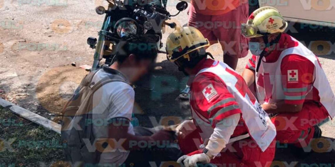 joven estudiante herido Victoria