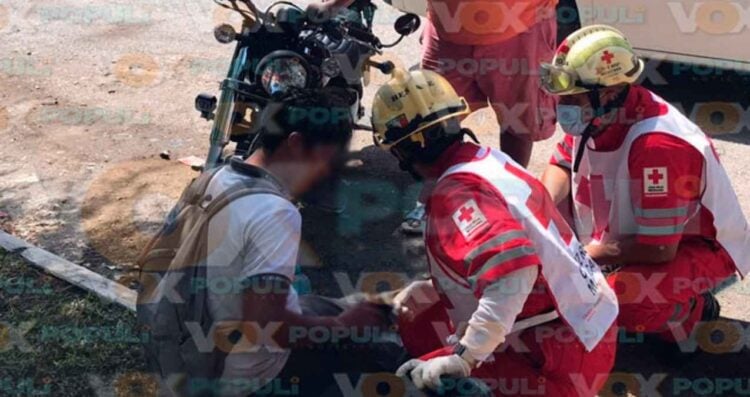 joven estudiante herido Victoria