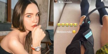 Belinda revela lesión en la rodilla y preocupa a sus seguidores ¿Cuál es su estado de salud