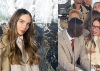 Belinda sorprende en Milán junto a Khaby Lame