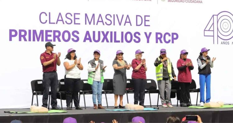 Brugada plantea la inclusión de la materia de protección civil en las escuelas