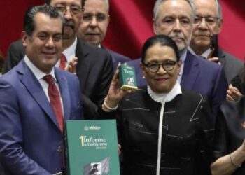 Rosa Icela Rodríguez primer informe