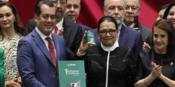 Rosa Icela Rodríguez primer informe