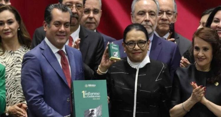 Rosa Icela Rodríguez primer informe