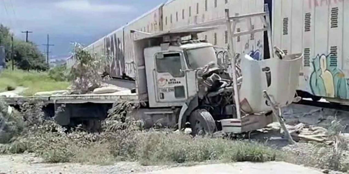 camión tren Santa Catarina