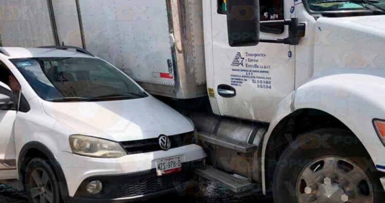 camión accidente sin precaución Victoria