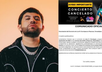 Cancelan concierto de Luis R. Conríquez en Reynosa, Tamaulipas ¿Cuál fue el motivo 