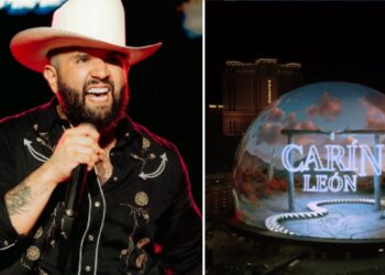 Carin León, el primer artista latino en conquistar el Sphere de Las Vegas