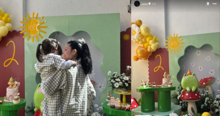 Cazzu celebra el segundo cumpleaños de su hija Inti ¿Y Nodal