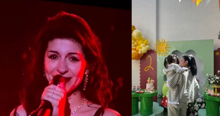 Cazzu se quiebra en llanto al cantar la canción Inti en el Movistar Arena