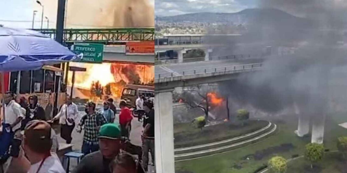 Iztapalapa explosión e incendio pipa