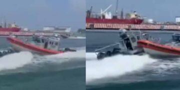 Choque de embarcaciones de la Marina