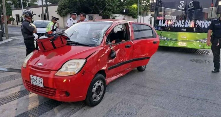 Choque en San Pedro