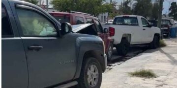 choque en cadena Matamoros