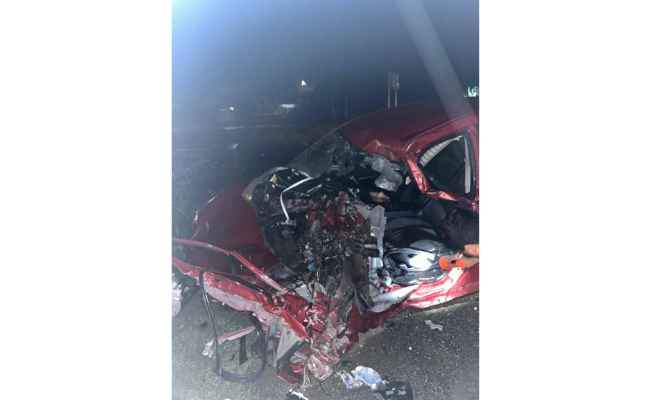 Choque frontal deja sin vida a una mujer en la carretera Cadereyta-Allende
