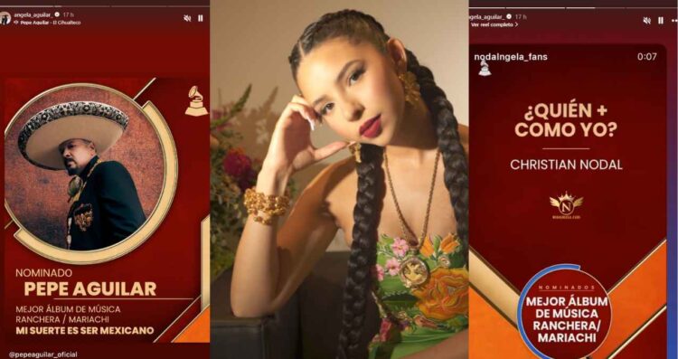 Christian Nodal y Pepe Aguilar se disputan premio en los Latin Grammy 2025