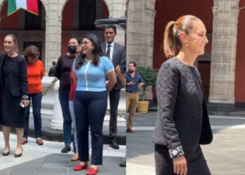 Claudia Sheinbaum comparte video de cómo vivió el Simulacro Nacional 2025 desde el Palacio