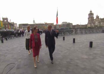 Claudia Sheinbaum da la bienvenida al Primer Ministro de Canadá, Mark Carney