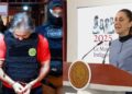 Claudia Sheinbaum destaca la importancia de la detención de Bermúdez