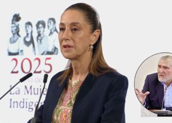 Claudia Sheinbaum niega que haya un “fuego amigo” en contra de Adán Augusto López
