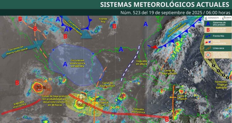 Clima en México: ¿Dónde se esperan altas temperaturas con rachas de viento fuertes HOY?