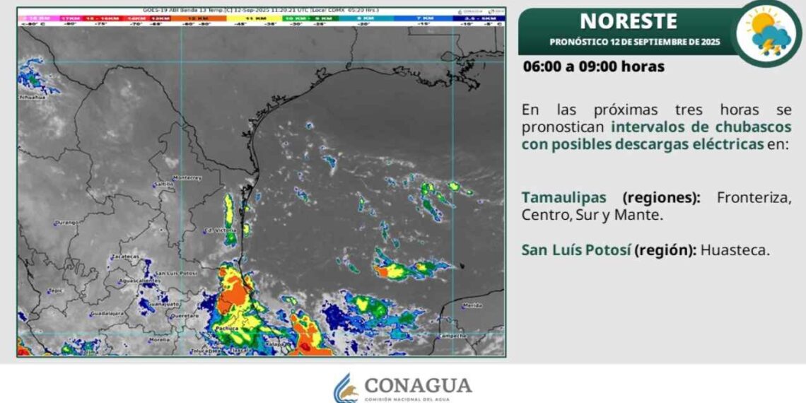 Clima en Tamaulipas: ¿Lluvias y altas temperaturas para hoy?