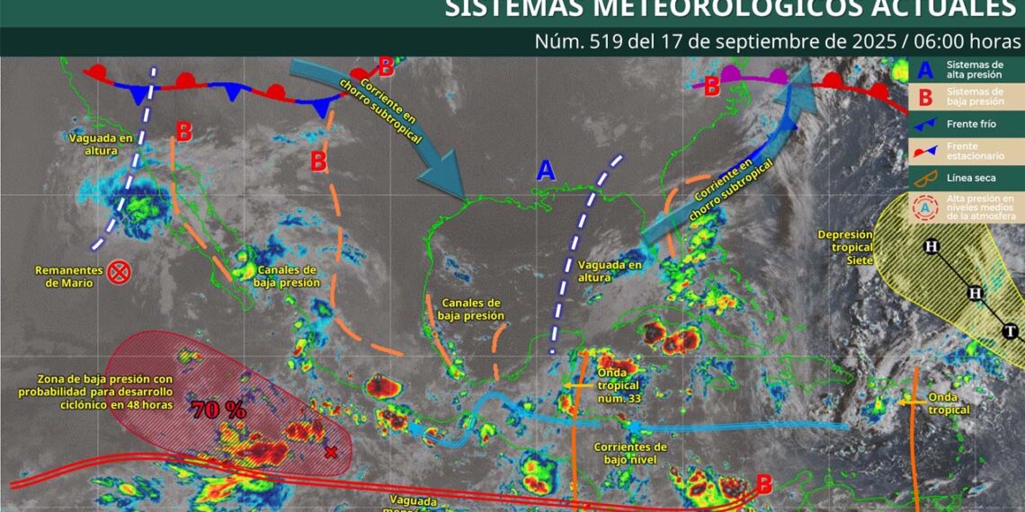 ¿Cómo estará el clima en los estados de México HOY?