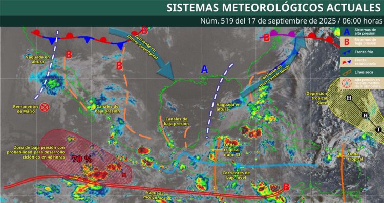 ¿Cómo estará el clima en los estados de México HOY?